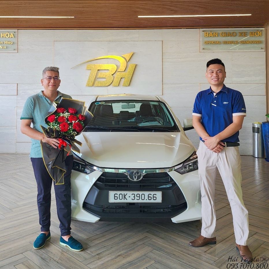 03/2025 - GIAO TOYOTO WIGO VỀ ANH SƠN (BIÊN HÒA )TẶNG BÀ XÃ
