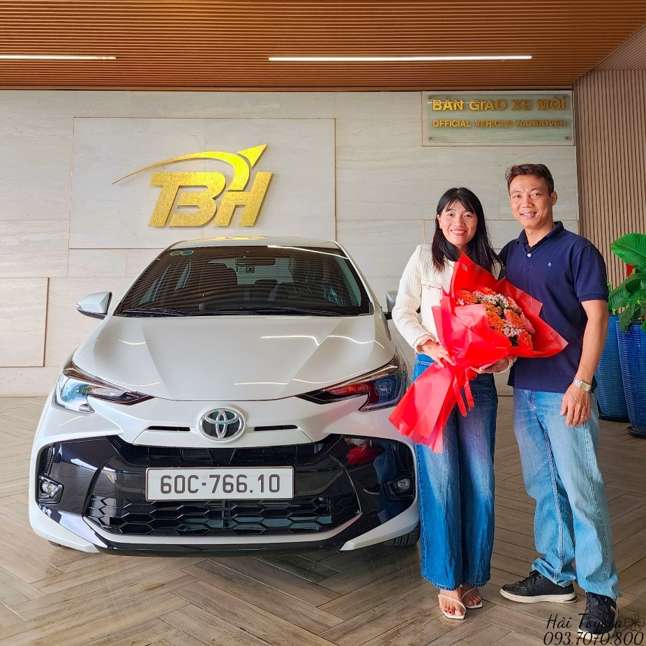 03/2025 - BÀN GIAO TOYOTA VIOS 2025 VỀ VS ANH DUẨN, CHỊ NHUNG (BIÊN HÒA).