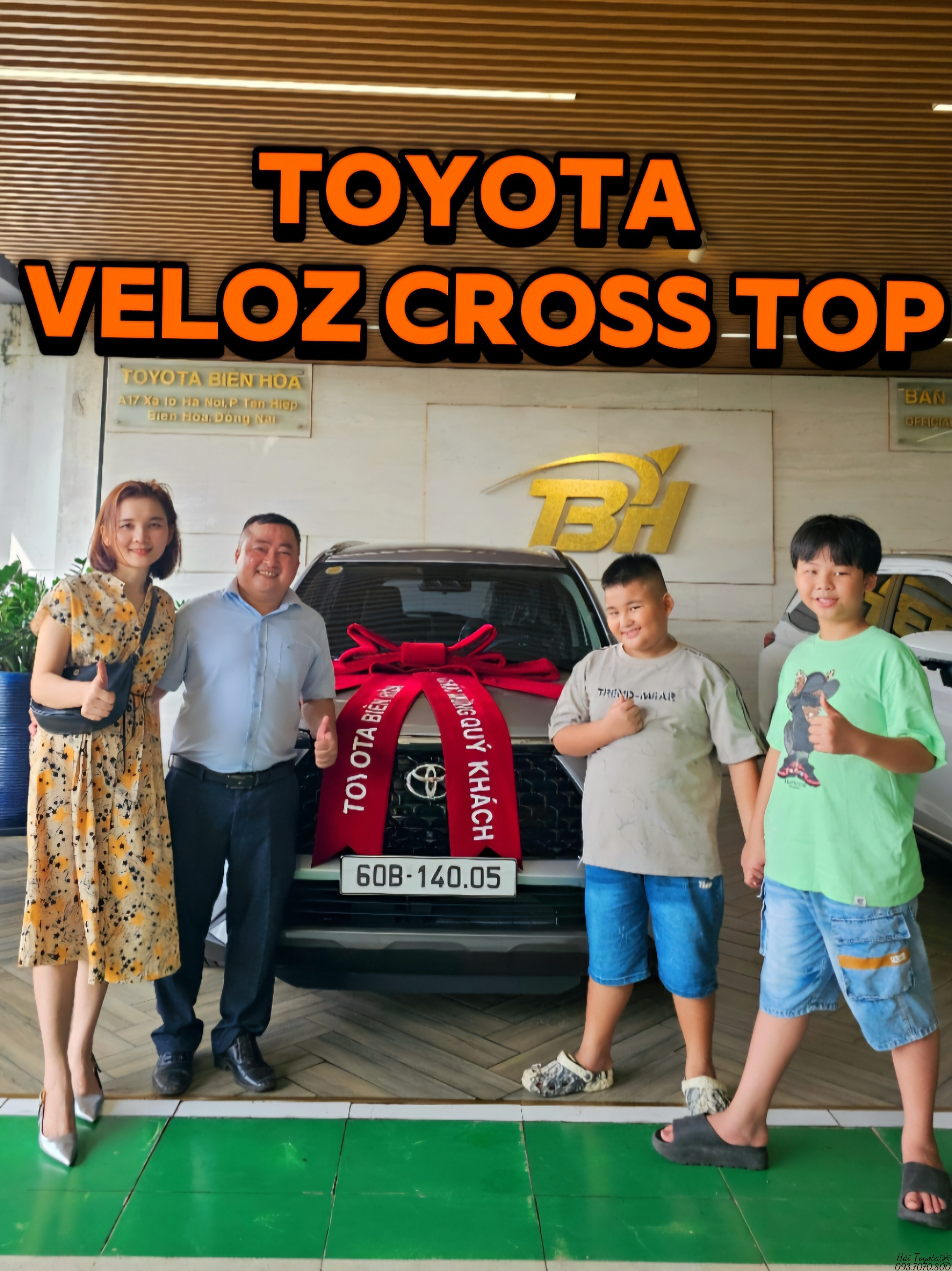 TOYOTA VELOZ CROSS TOP - BÀN GIAO VỀ ANH HOÀI