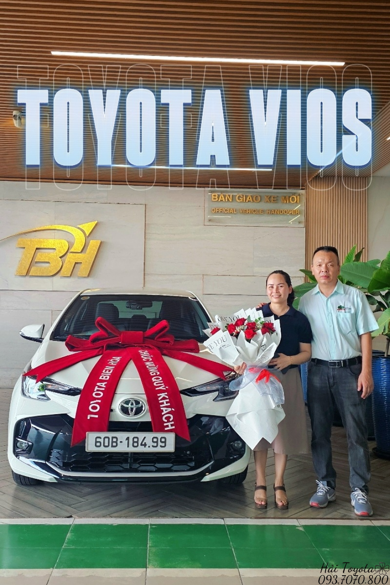 09/2026 - TOYOTA VIOS CVT - BÀN GIAO VỀ CHỊ HÀ